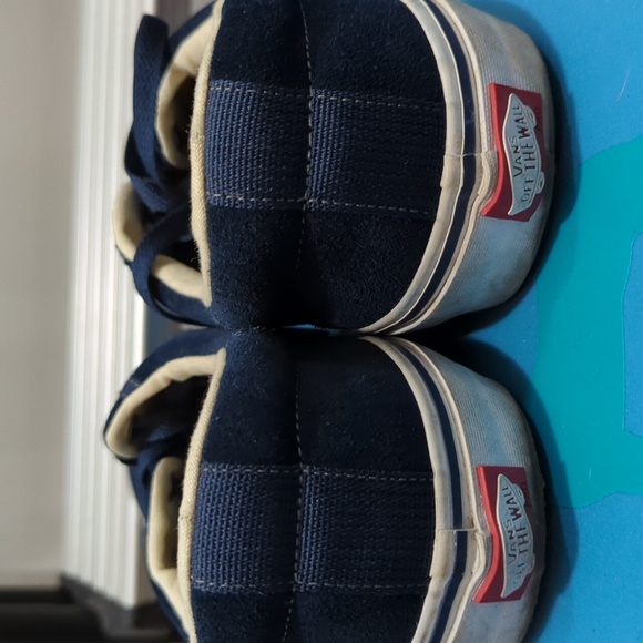 Men's Vans - Size 10.5 Blue Suede Era ULTRACUSH - Picture 2 of 6